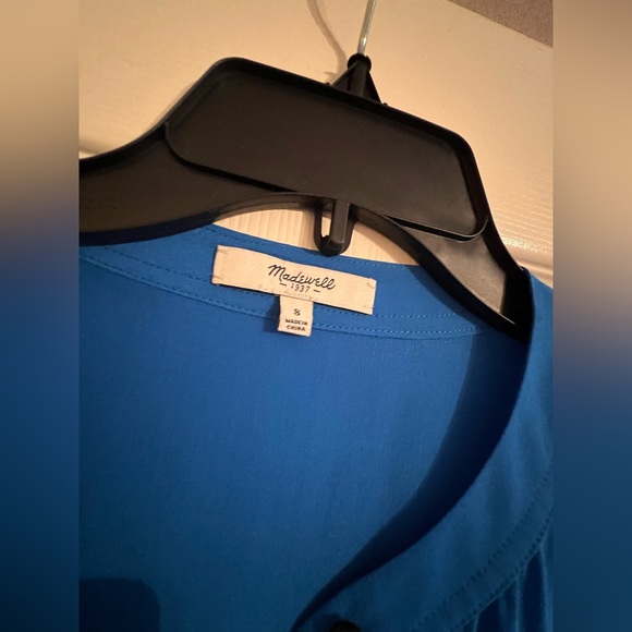 Madewell Silk Mini Dress Size 8 - Picture 3 of 7